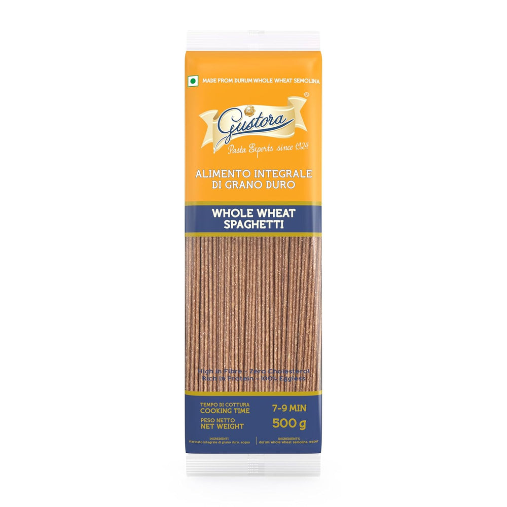 GUSTORA WHOLE WHEAT SPAGHETTI 500 GM - SuperMarcheStore