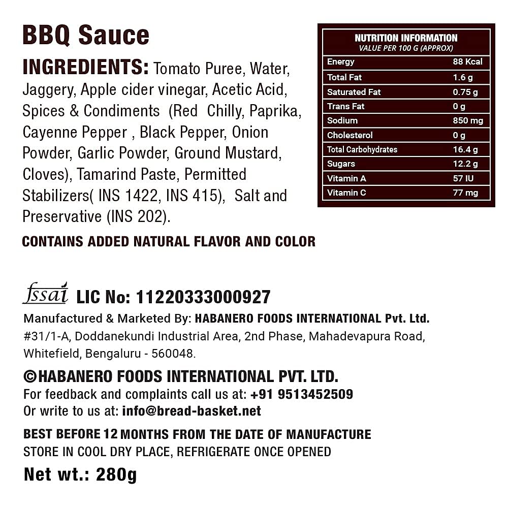 HABANERO BBQ SAUCE - SuperMarcheStore