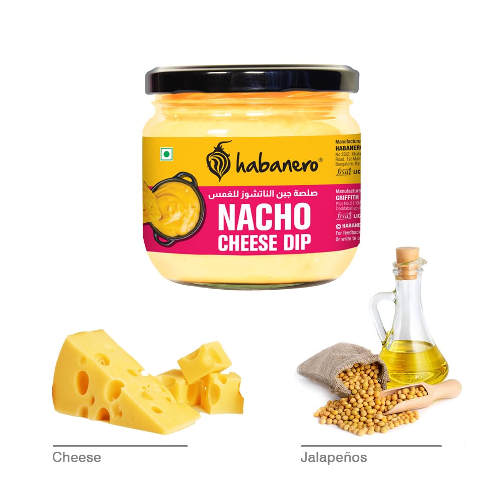 HABANERO NACHO'S CHEESE DIP SAUCE 300 ML - SuperMarcheStore