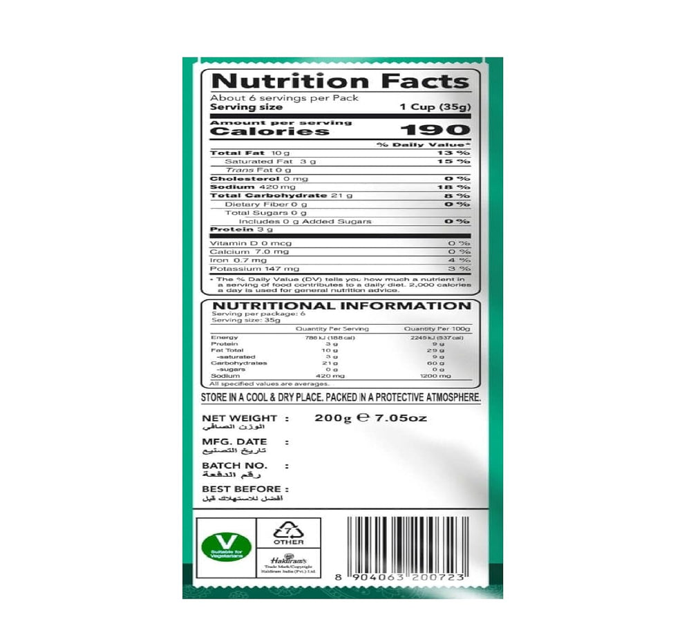 HALDIRAM MINT LACHHA 200 GM - SuperMarcheStore