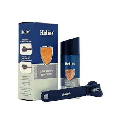 HELIOUS SUEDE & NUBUCK SHOE CARE KIT RUST