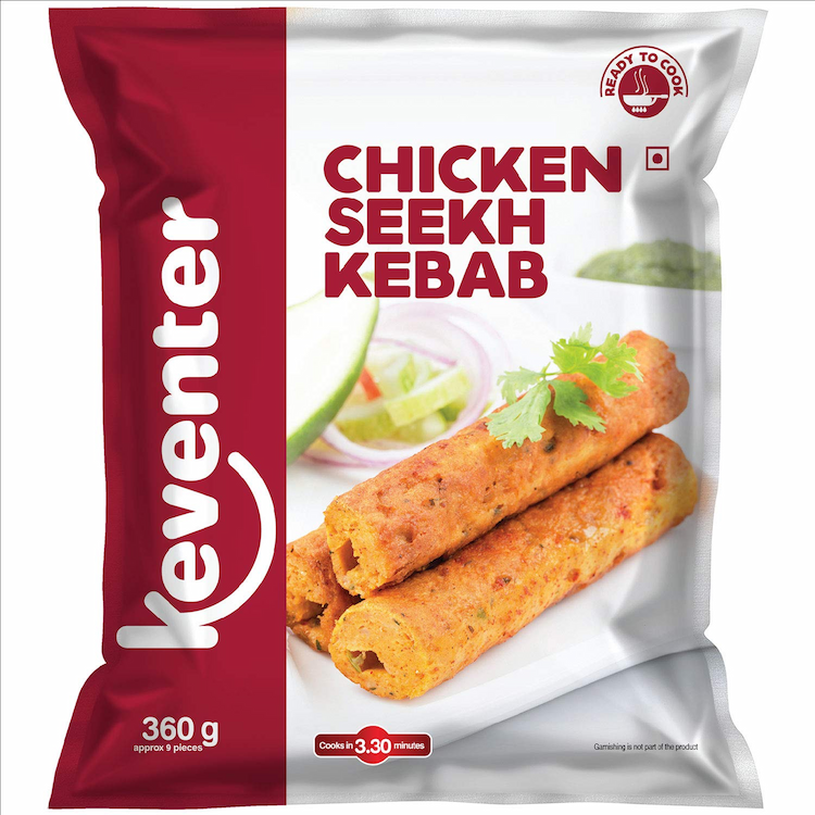 KEVENTER CHEESE SEEKH KEBAB 360G