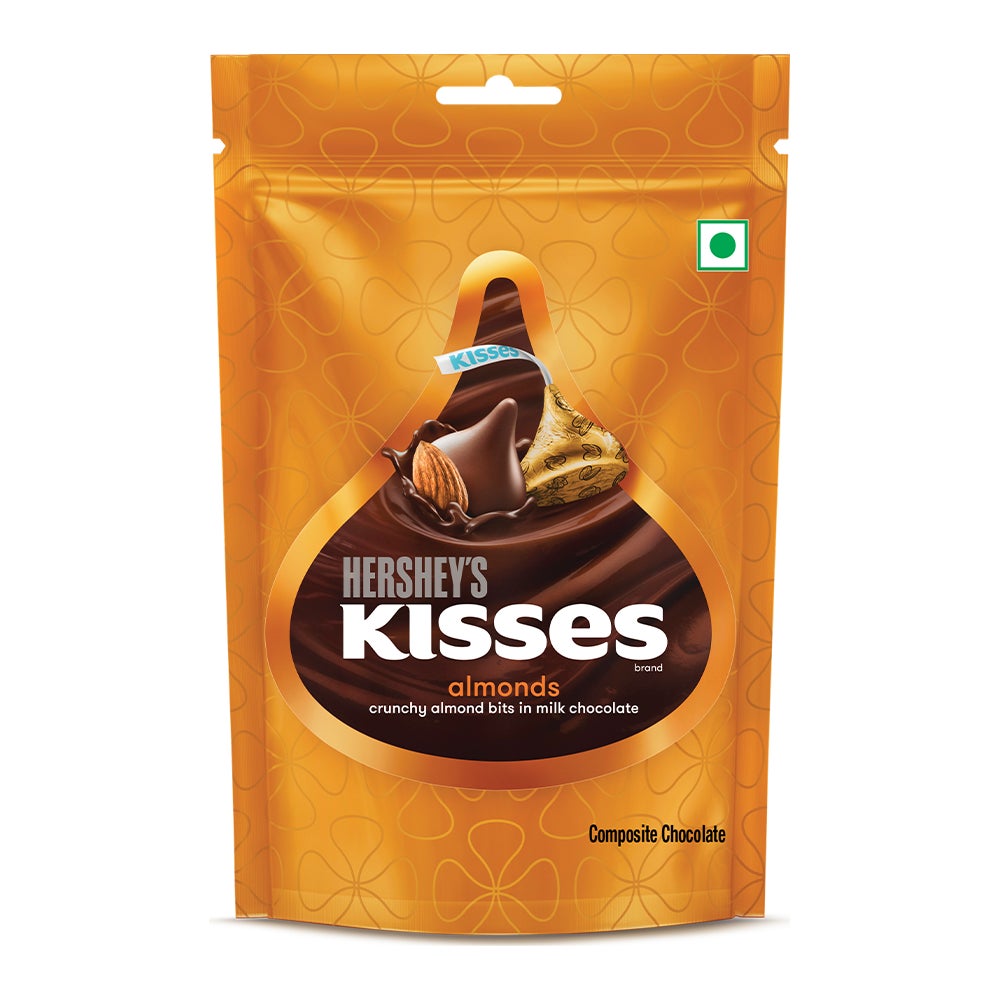 HERSHEYS KISSES ALMONDS 100.8 GM
