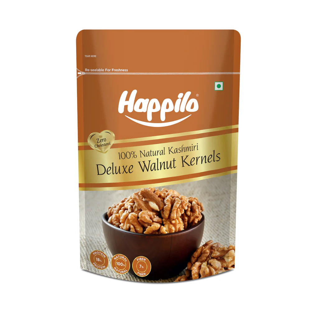 HAPPILO DELUXE WALNUT KERNELS 200 GM