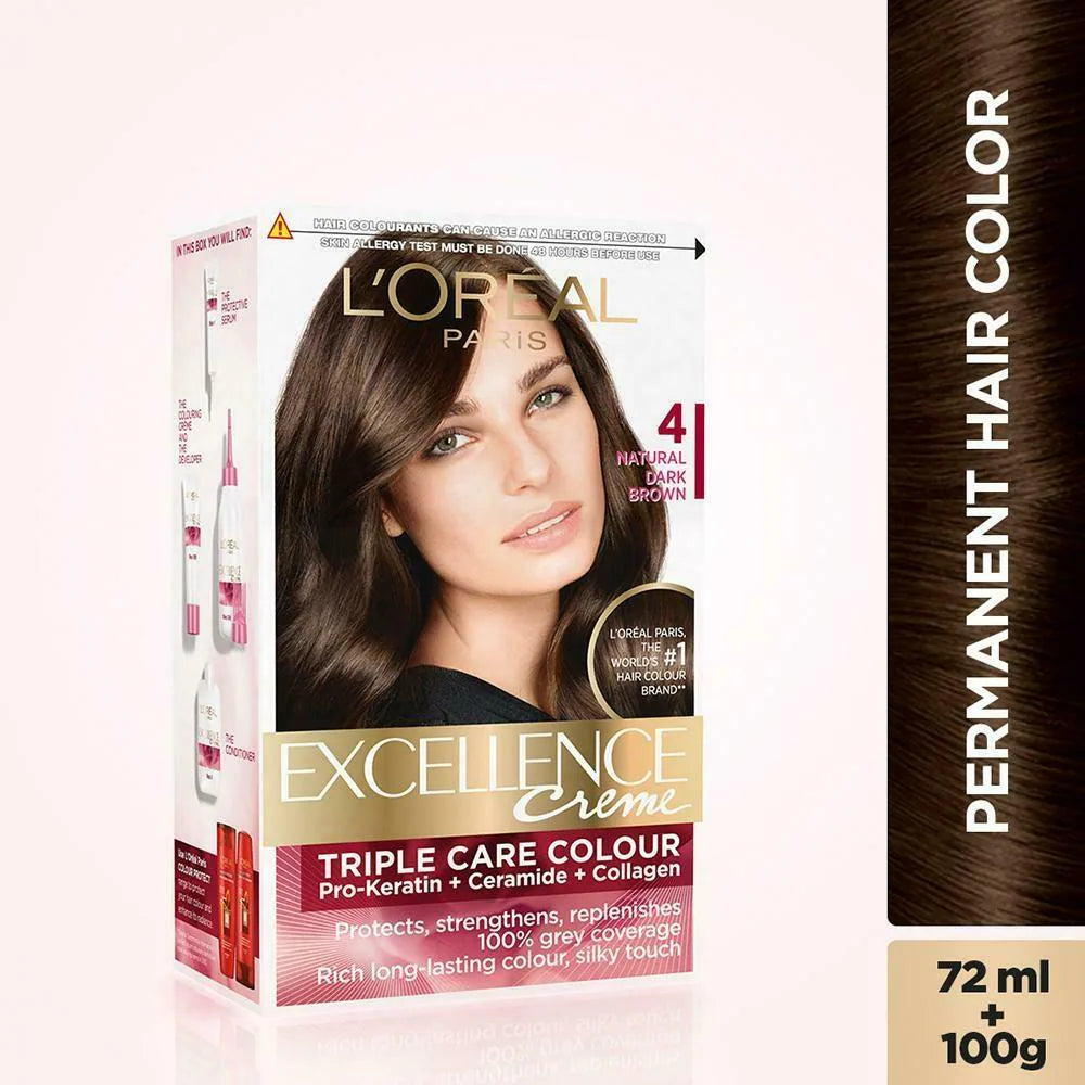 LOREAL PARIS COLOR NAT BROWN 4 100G