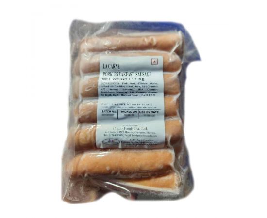 LA CARNE PORK BREAKFAST BACON 1 KG