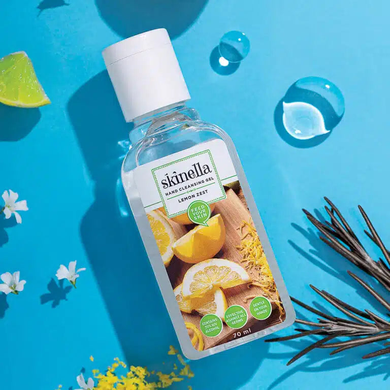 SKINELLA HAND CLEASING GEL LEMON ZEST 70ML