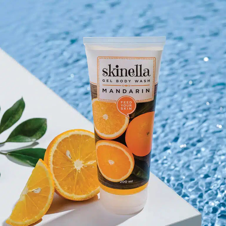SKINELLA MANDARIN GEL BODY WASH 200ML