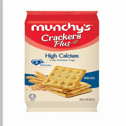 MUNCHY CRACKER HIGH CALCIUM 300GM