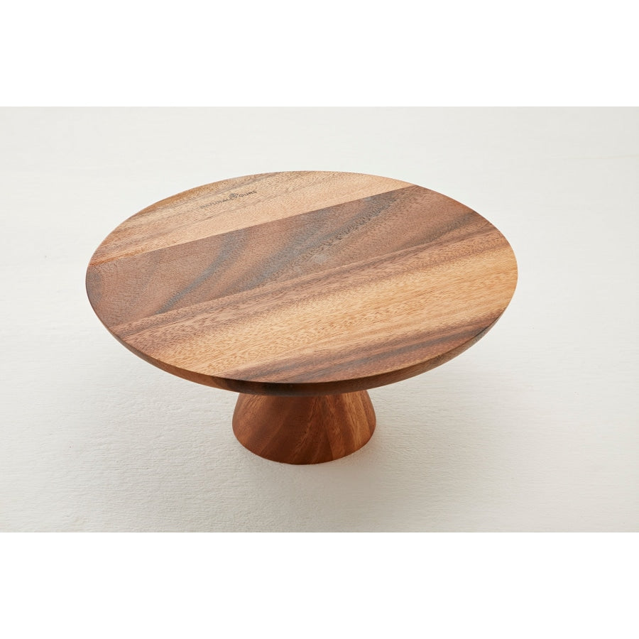 NATURALL YOURS SERVEWARE NYSK 18ACSW12 WOOD CAKE STAND