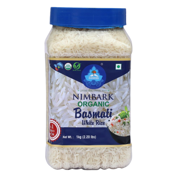 NIMBARK ORGANIC BASMATI RICE 1KG