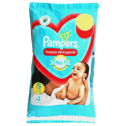 PAMPERS PANTS 4S SM