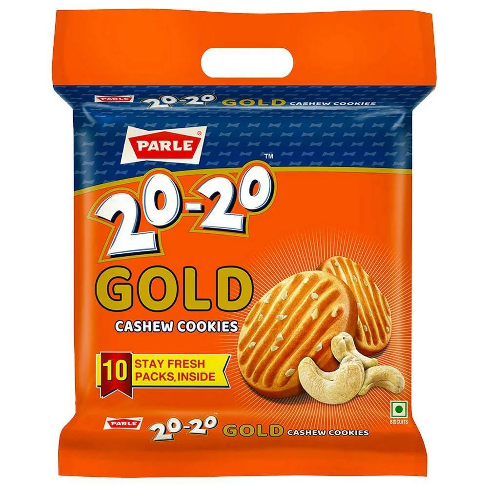 PARLE 2020 GOLD CASHEW COOKIES