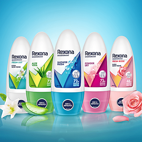 REXONA DEODRANT FRESH ROSE WHITING 50 ML - SuperMarcheStore