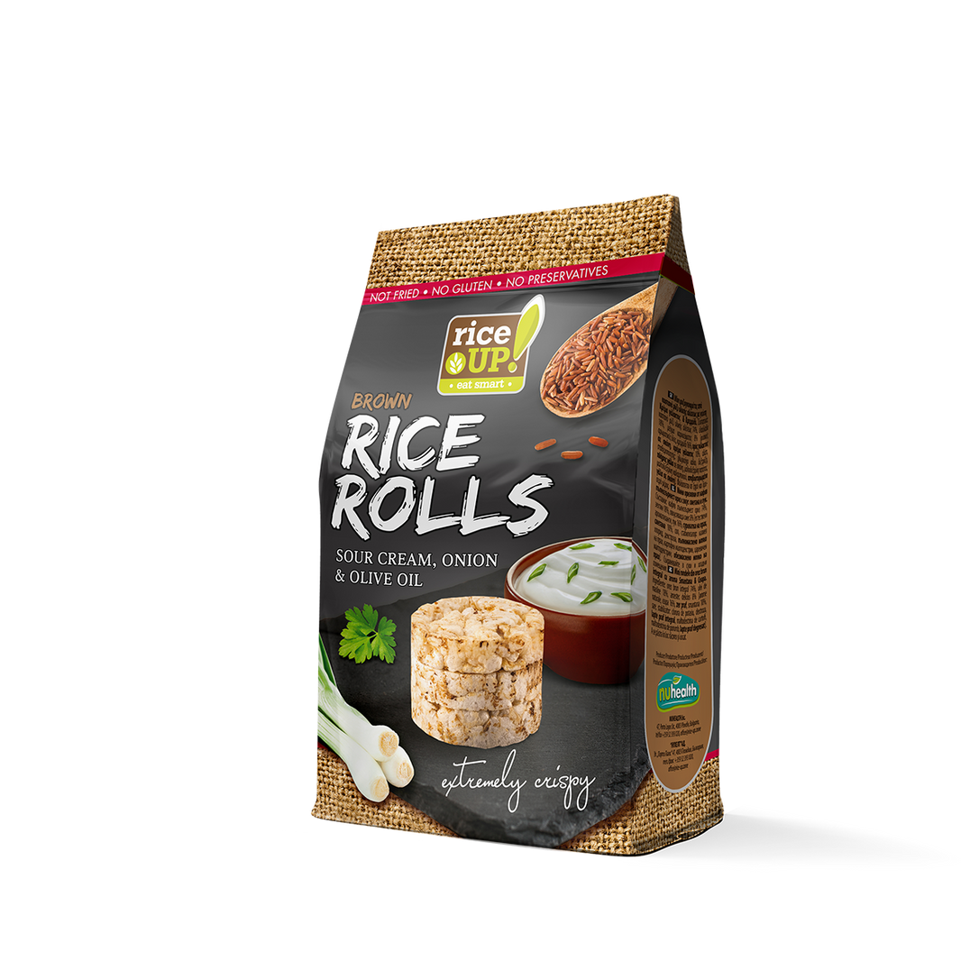 RICE UP SOUR CREAM,ONION & OLIVE OIL 50G