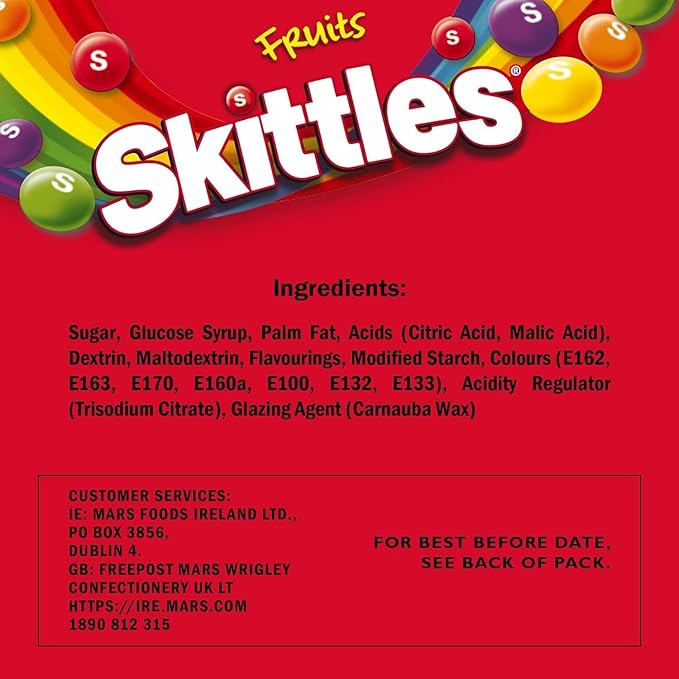 SKITTLES FRUITS 136 GM - SuperMarcheStore