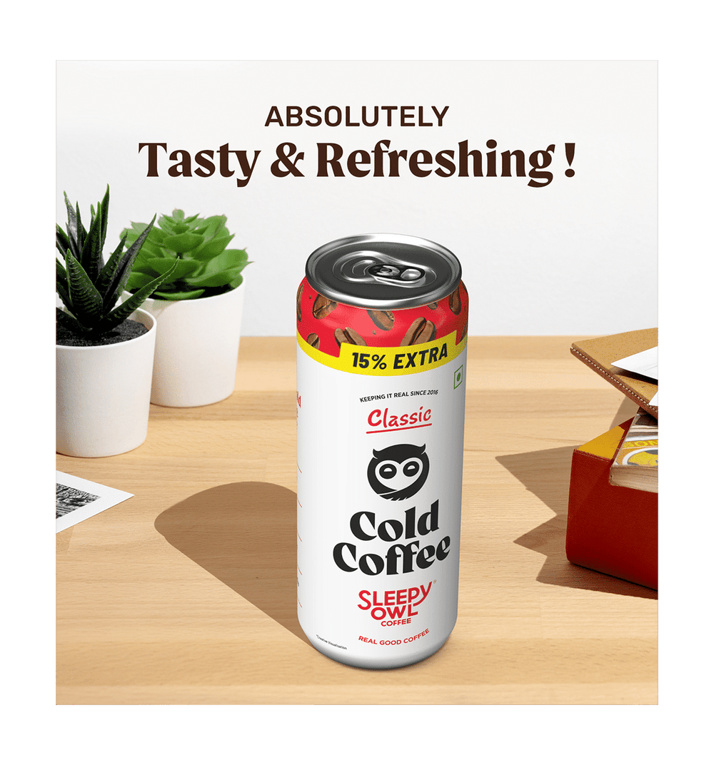 SLEEPY OWL COLD COFFEE CLASSIC 200 ML - SuperMarcheStore