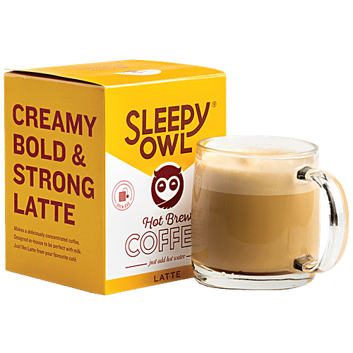 SLEEPY OWL HOT BREW COFFEE LATTE - SuperMarcheStore