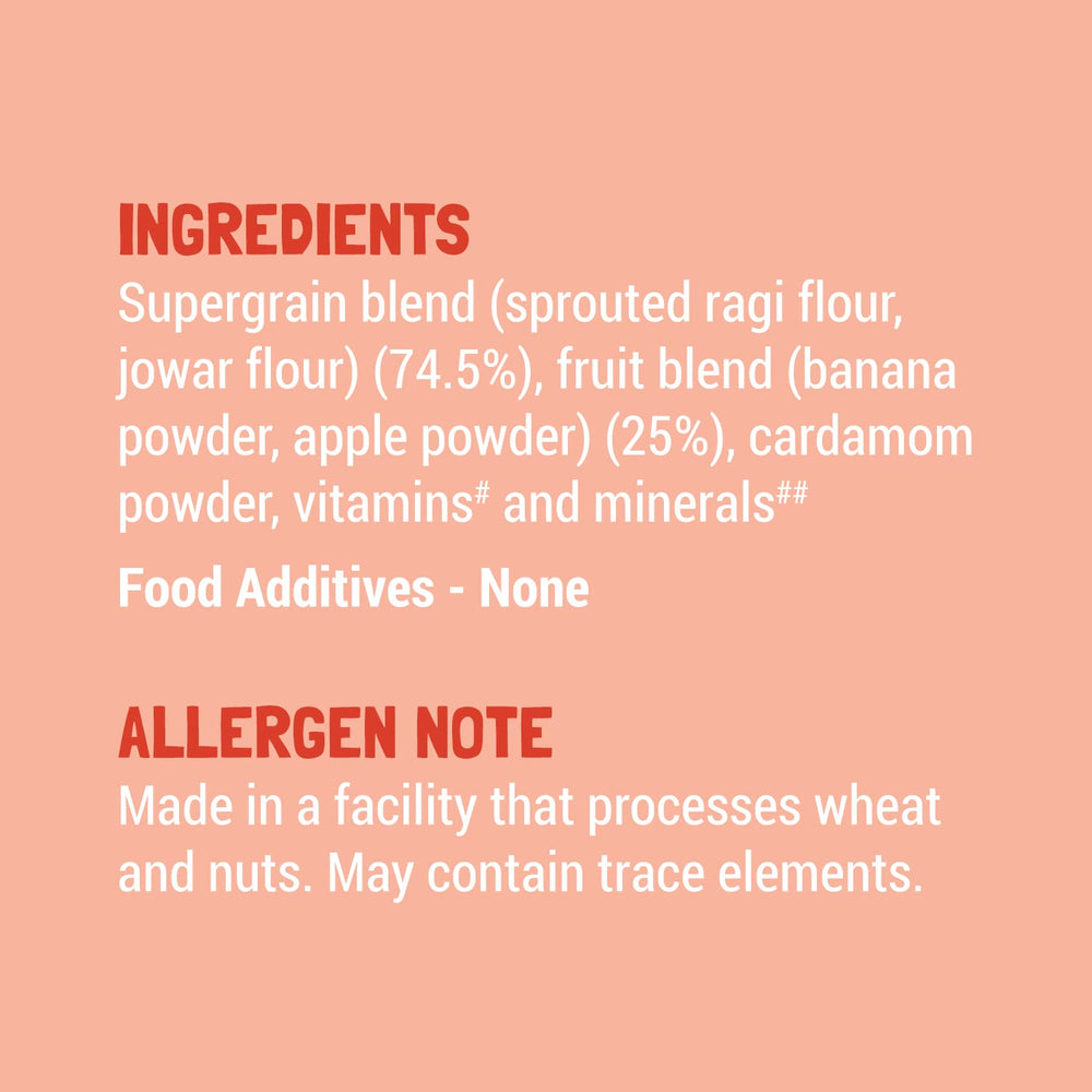 SLURP FARM CEREAL RAGI APPLE N BANANA 200 GM - SuperMarcheStore