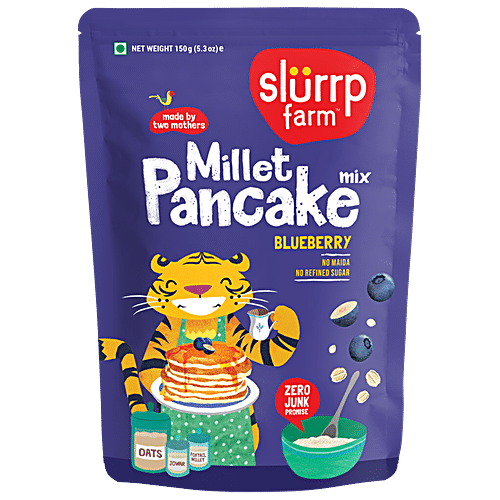 SLURRP FARM PANCAKE & WAFFLE BLUEBERRY 150G - SuperMarcheStore