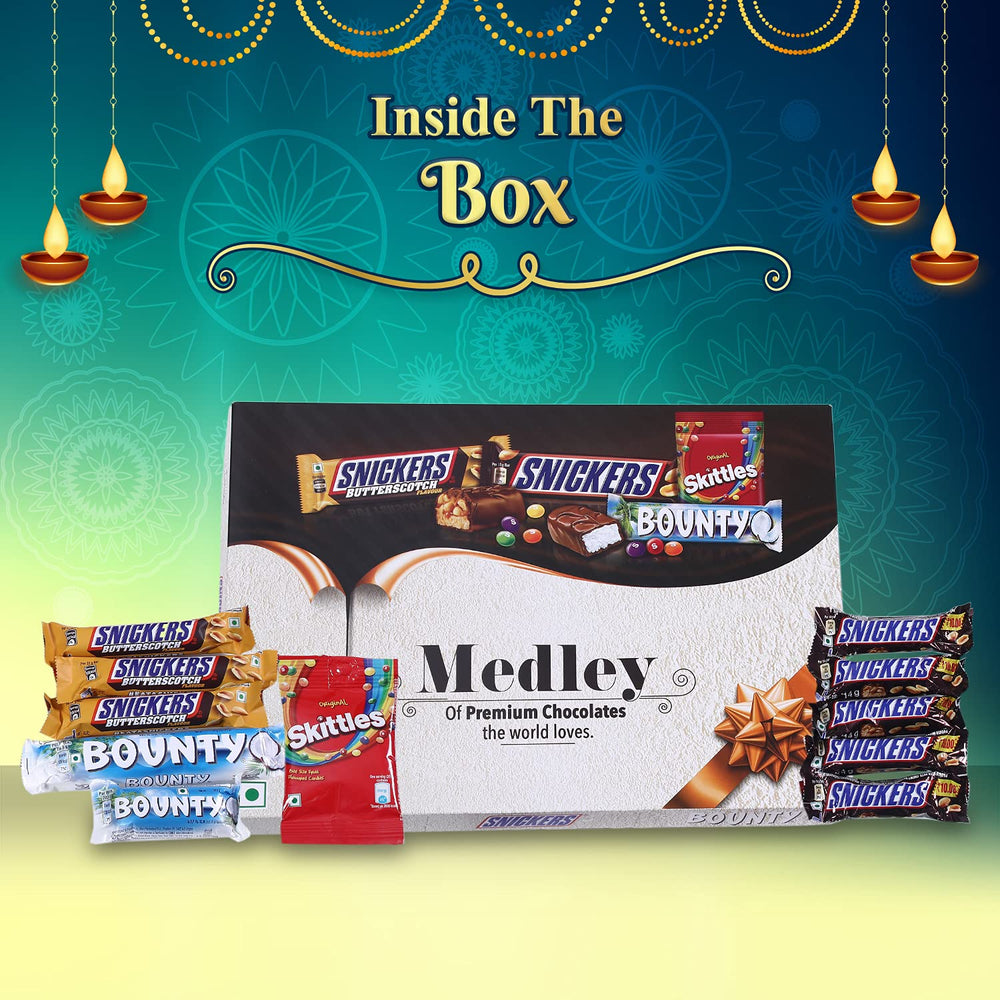 SNICKERS MEDLEY OF PREMIUM CHOCOLATE GIFT PACK 230.5G - SuperMarcheStore