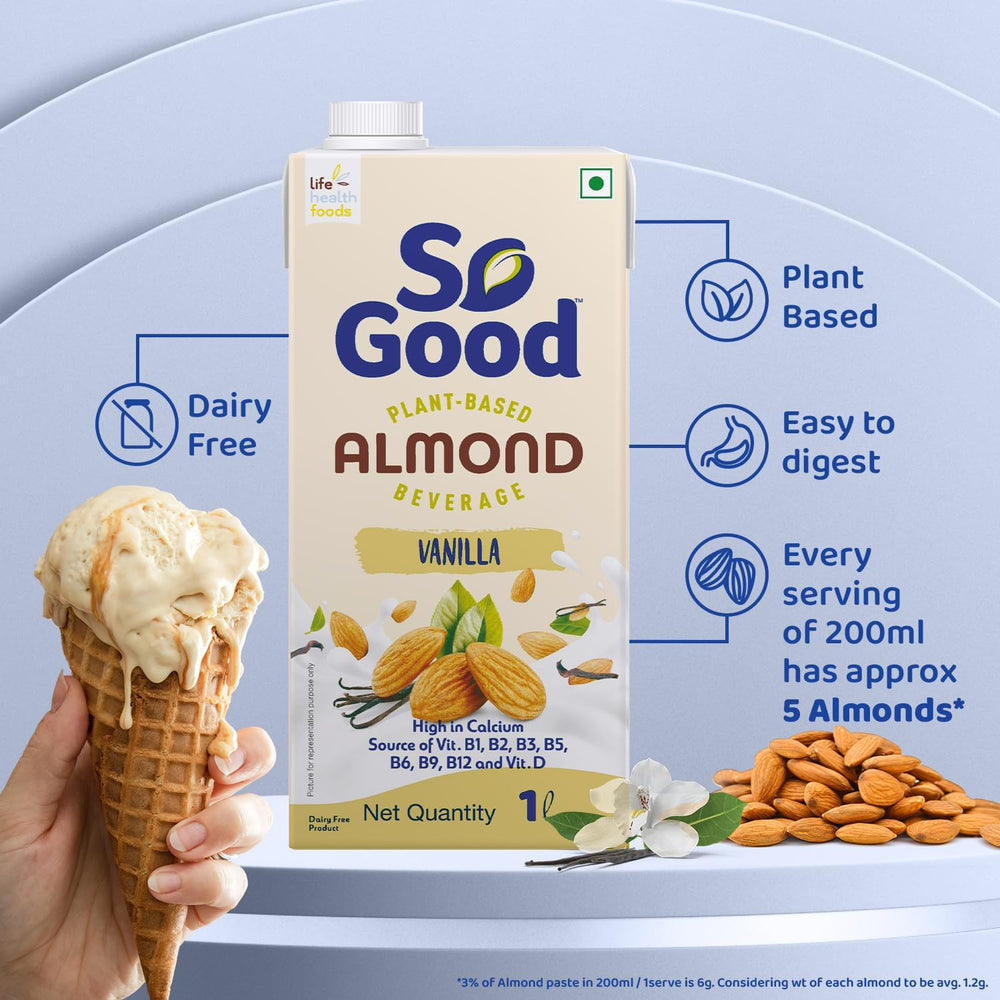 SO GOOD ALMOND MILK VANILLA - SuperMarcheStore