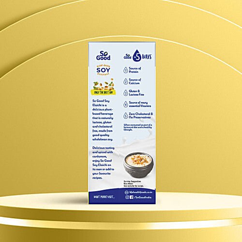 SO GOOD SOY ELAICHI 200ML - SuperMarcheStore