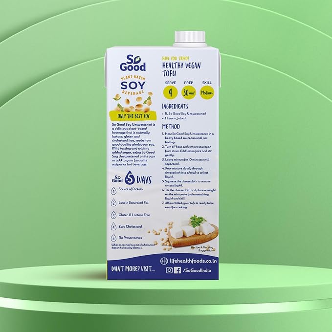 SO GOOD SOY MILK L ITR - SuperMarcheStore