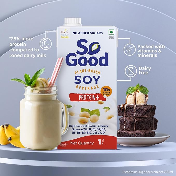 SO GOOD SOY PROTEIN+ 1LTR - SuperMarcheStore