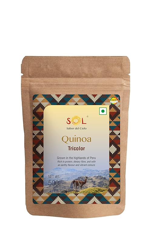 SOL TRICOLOUR QUINOA 500 GM - SuperMarcheStore