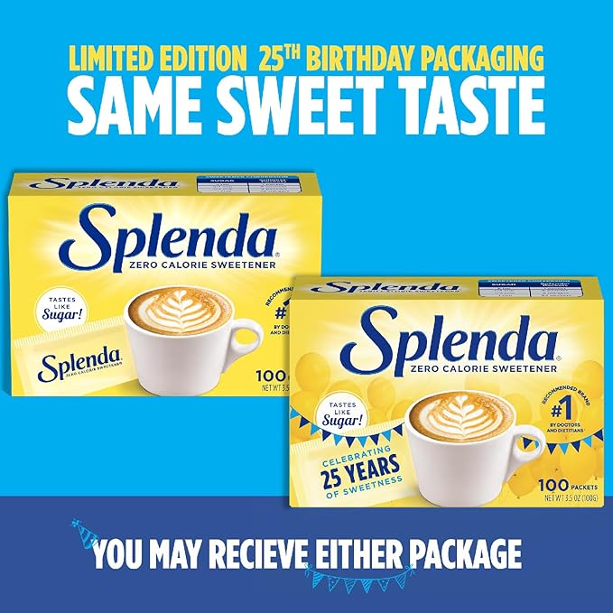 SPLENDA SUGAR SACHETS WT 3.5 OZ - SuperMarcheStore