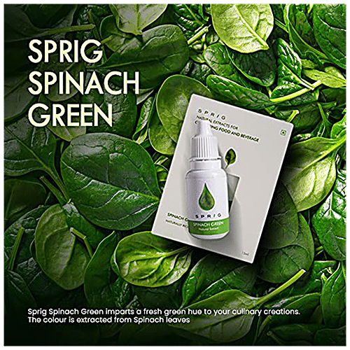 SPRIG FOOD COLOUR SPINACH GREEN BX 15ml - SuperMarcheStore