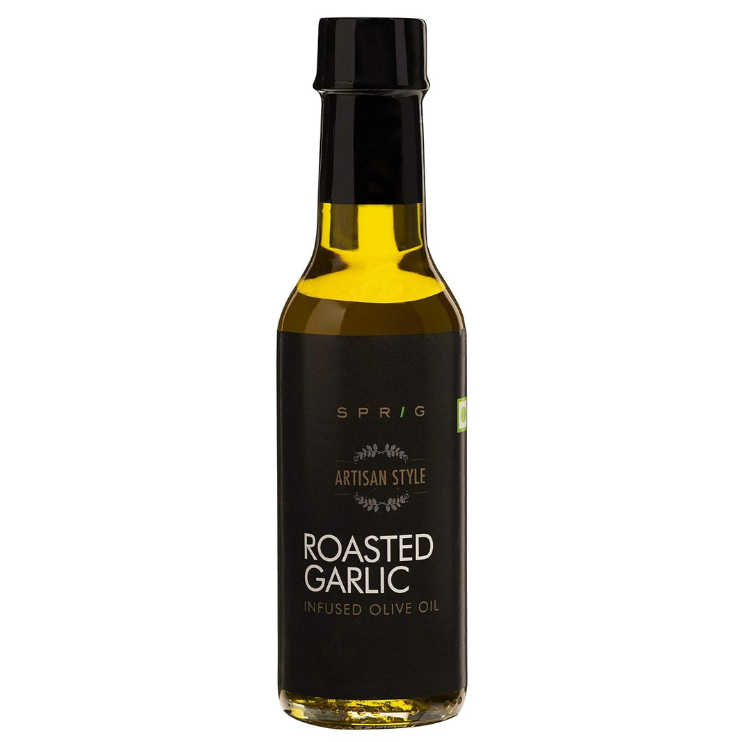 SPRIG ROASTED GARLIC INFUSED OLIVE OIL 125 GM - SuperMarcheStore
