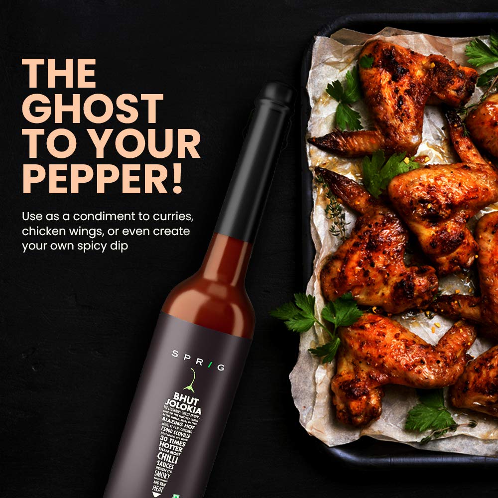 SPRIG SAUCE BHUT JALOKIA BT 100/120g - SuperMarcheStore