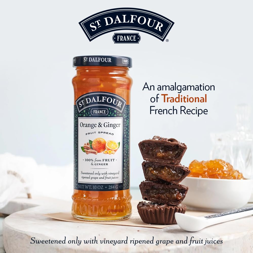 ST DALFOUR ORANGE & GINGER 284G - SuperMarcheStore