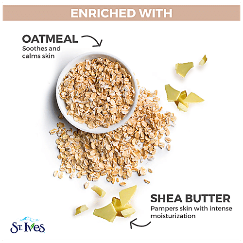 ST IVES OATMEAL N SHEA BUTTER BODY LOTION 400 ML - SuperMarcheStore