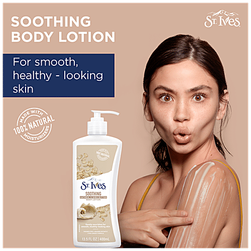 ST IVES OATMEAL N SHEA BUTTER BODY LOTION 400 ML - SuperMarcheStore