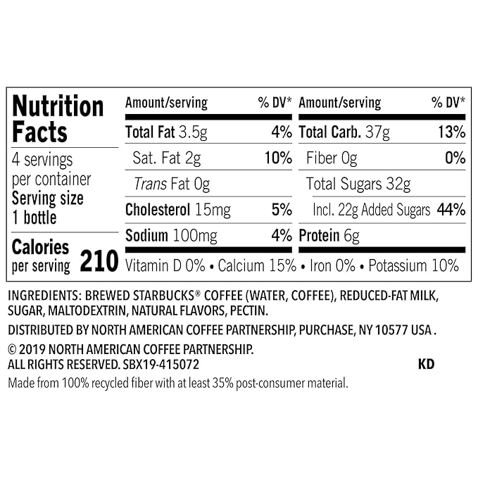 STARBUCKS CHILLED COFFEE CARAMEL 281ML - SuperMarcheStore