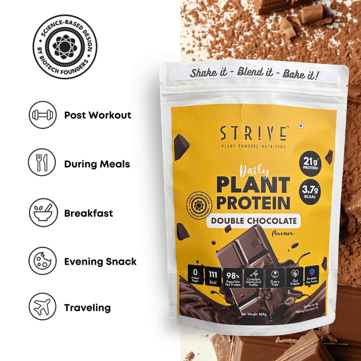 STRIVE DOUBLE CHOCOLATE PROTEIN POWDER - SuperMarcheStore