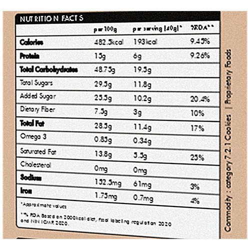 STRIVE THE PROTEIN COOKIE CHOCOLATE CHUNK - SuperMarcheStore