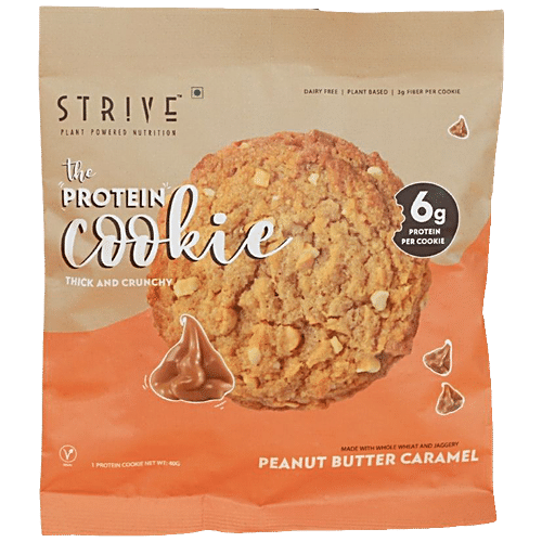STRIVE THE PROTEIN COOKIE PEANUT BUTTER CARAMEL - SuperMarcheStore