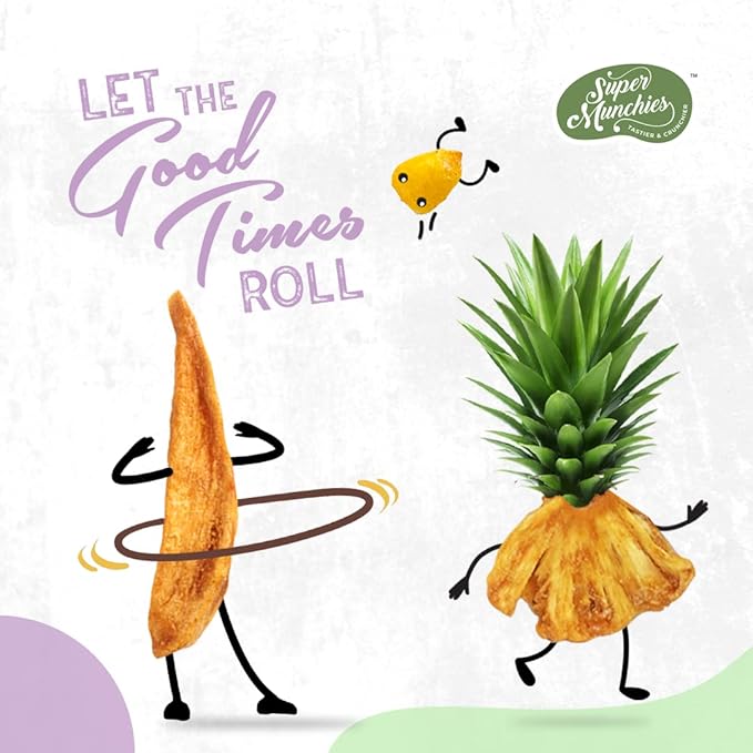 SUPER MUCHIES VACUUM COOK PINEAPPLE 50 GM - SuperMarcheStore