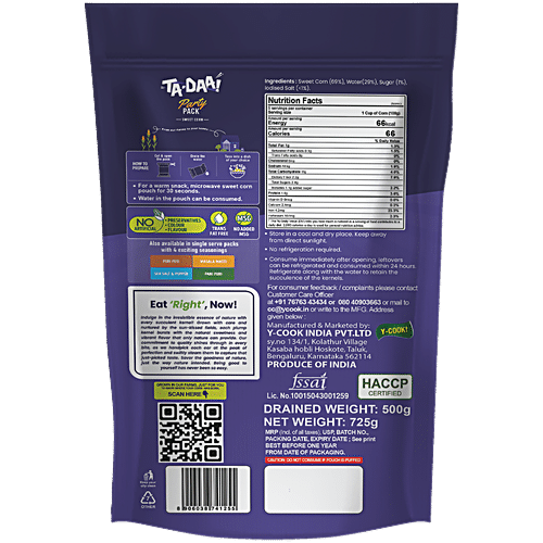 TADAA FAMILY PACK SWEET CORN KERNELS - SuperMarcheStore