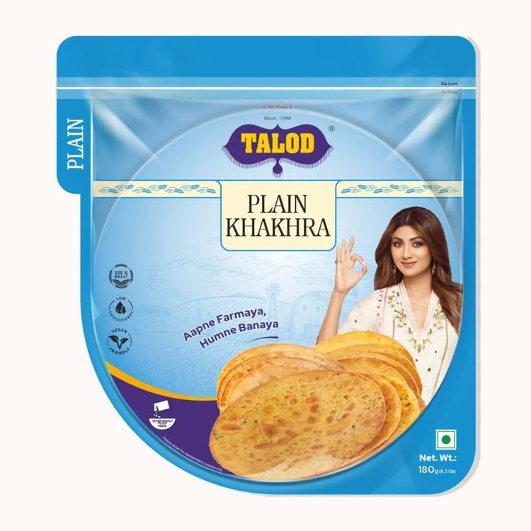 TALOD PLAIN KHAKHRA 180 GM - SuperMarcheStore