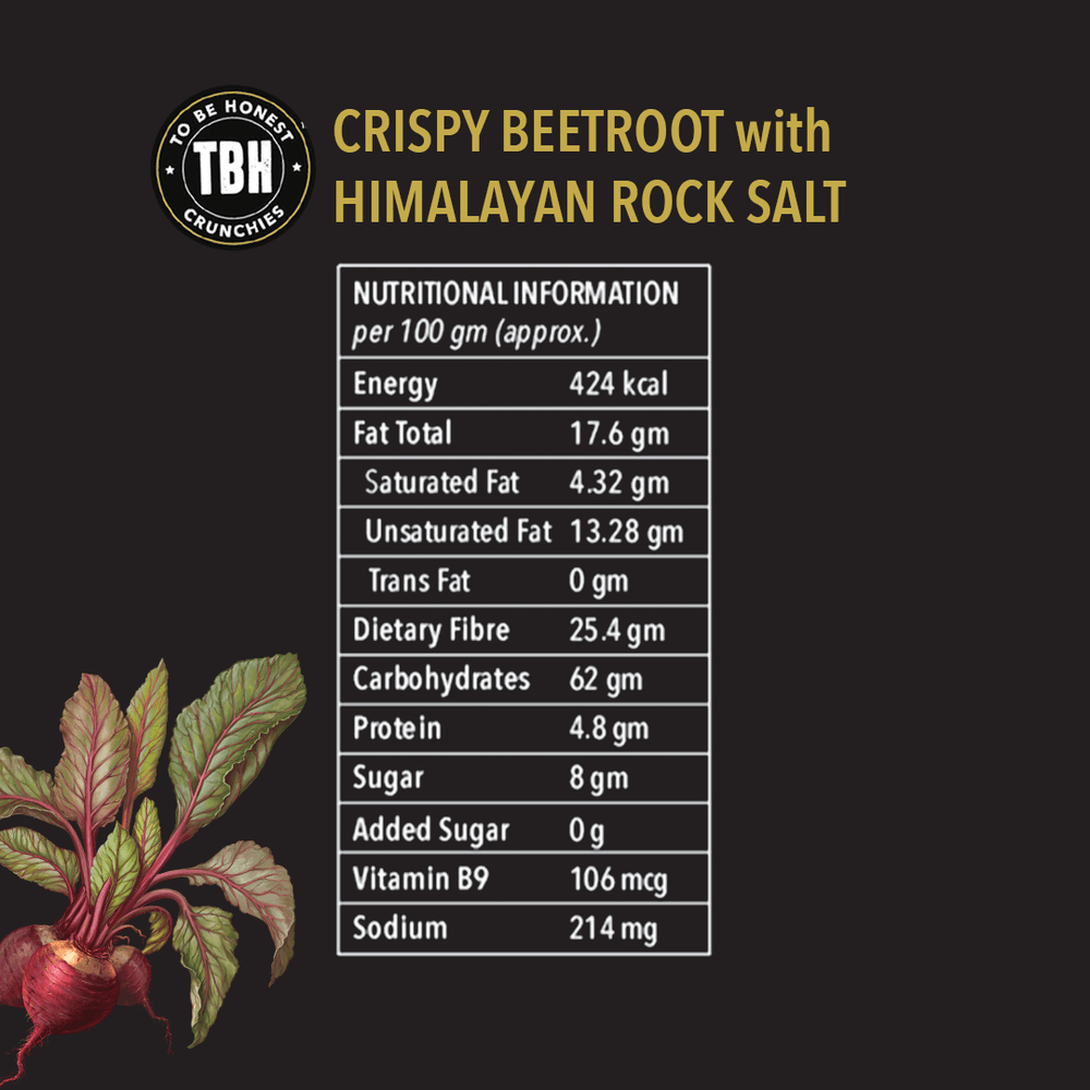 TBH CRISPY BEETROOT WITH SEA SALT 70G - SuperMarcheStore