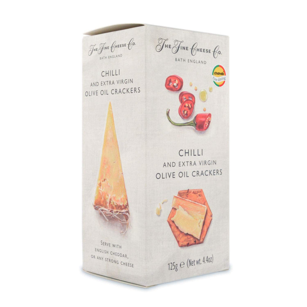 THE FINE CHEESE CO CHILLI OIL CRACKERS 125G - SuperMarcheStore