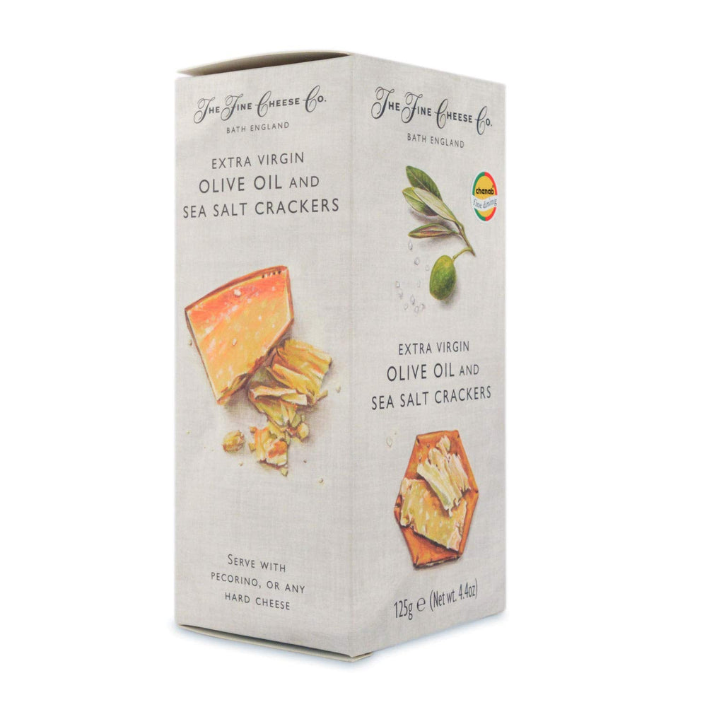 THE FINE CHEESE CO SEA SALT CRACKERS 125G - SuperMarcheStore