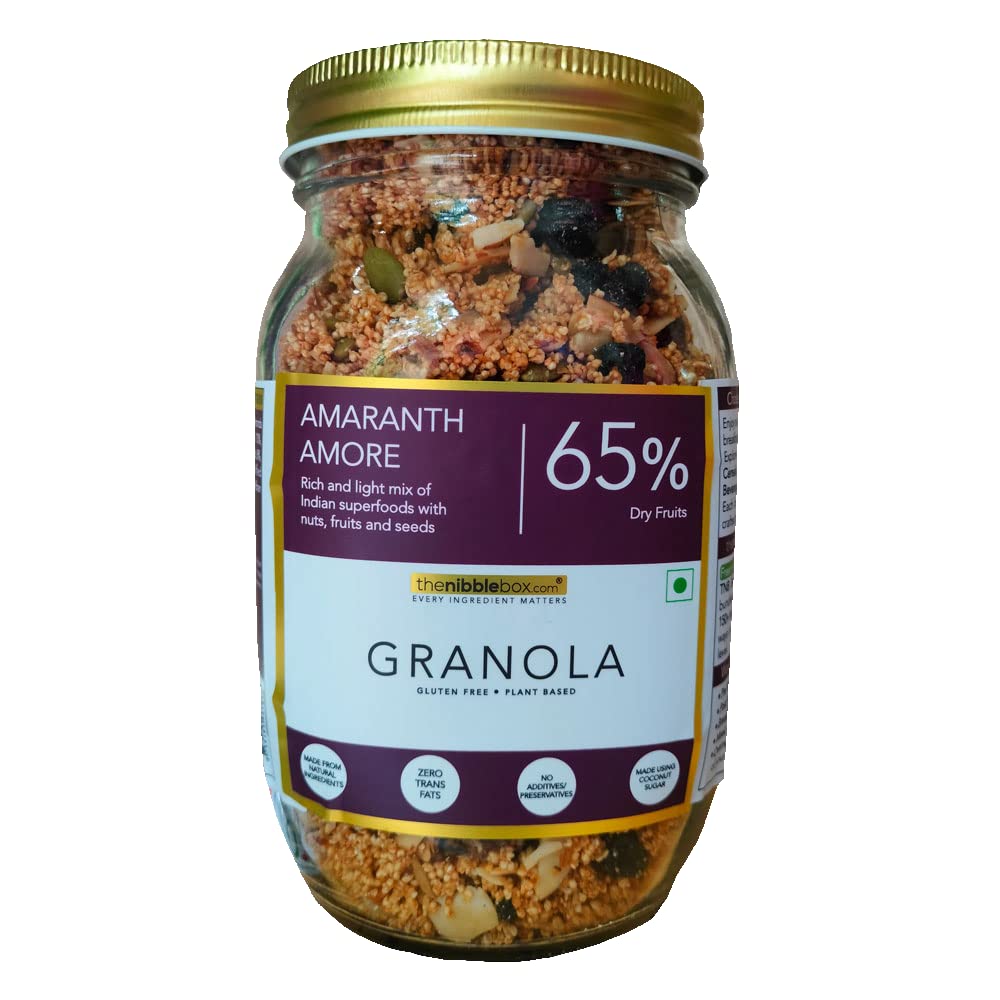 THE NIBBLE BOX AMARNTH AMR GRNL JAR 400G - SuperMarcheStore
