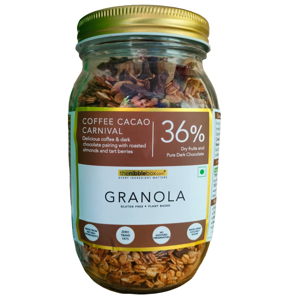 THE NIBBLE BOX COFFEE CACAO CARNIVAL GRNL 500 GM - SuperMarcheStore