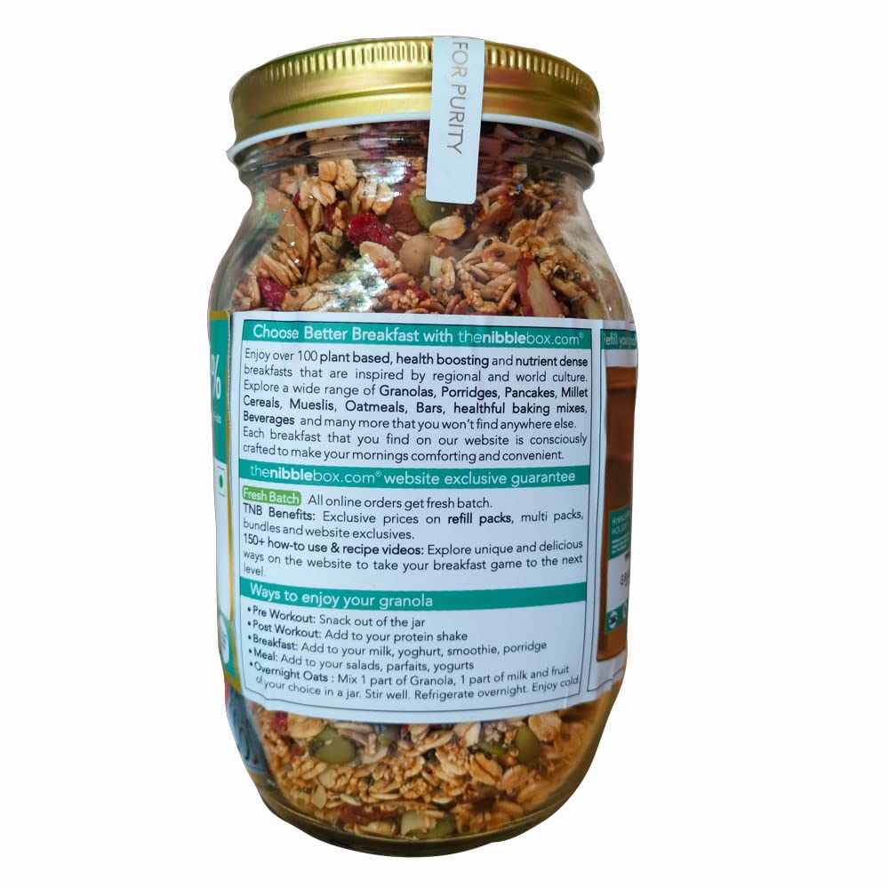 THE NIBBLE BOX HMLYAN HLDY GRNL JAR 500G - SuperMarcheStore
